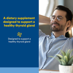 Bottle of Thyroid Health Formula on white background