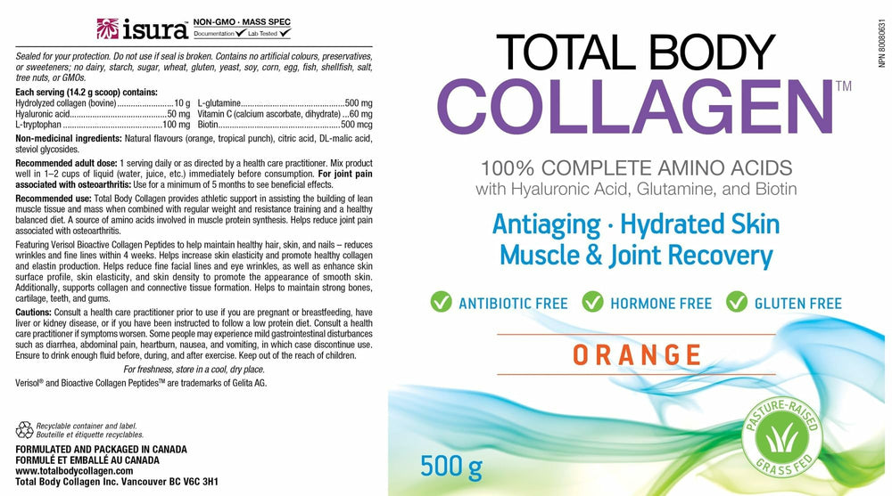 Verisol bioactive collagen peptides close-up