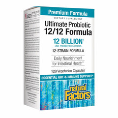 Natural Factors Ultimate Probiotic 12/12 Formula bottle