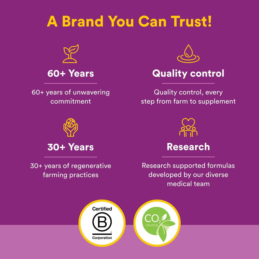 Organic farming and non-GMO production from Natural Factors farms