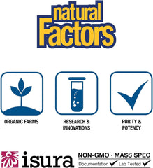 Nutritional information panel close-up