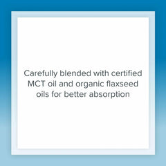 One drop daily usage on bottle insert