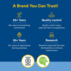 Natural Factors sustainability and quality claim