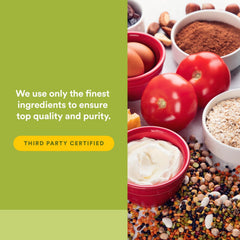 Product packaging highlighting Whole Food Supplement claim
