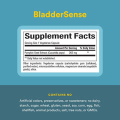 Close-up of pumpkin seed extract ingredient for bladder support