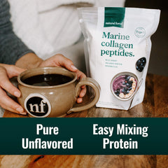 Packaging showing nutrition facts and 11.7 oz size