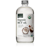 Natural Force Organic MCT Oil in a 16 oz pure glass bottle