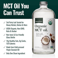 MCT oil ingredients on label