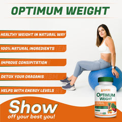 Label and natural ingredients of the gut cleanse bottle