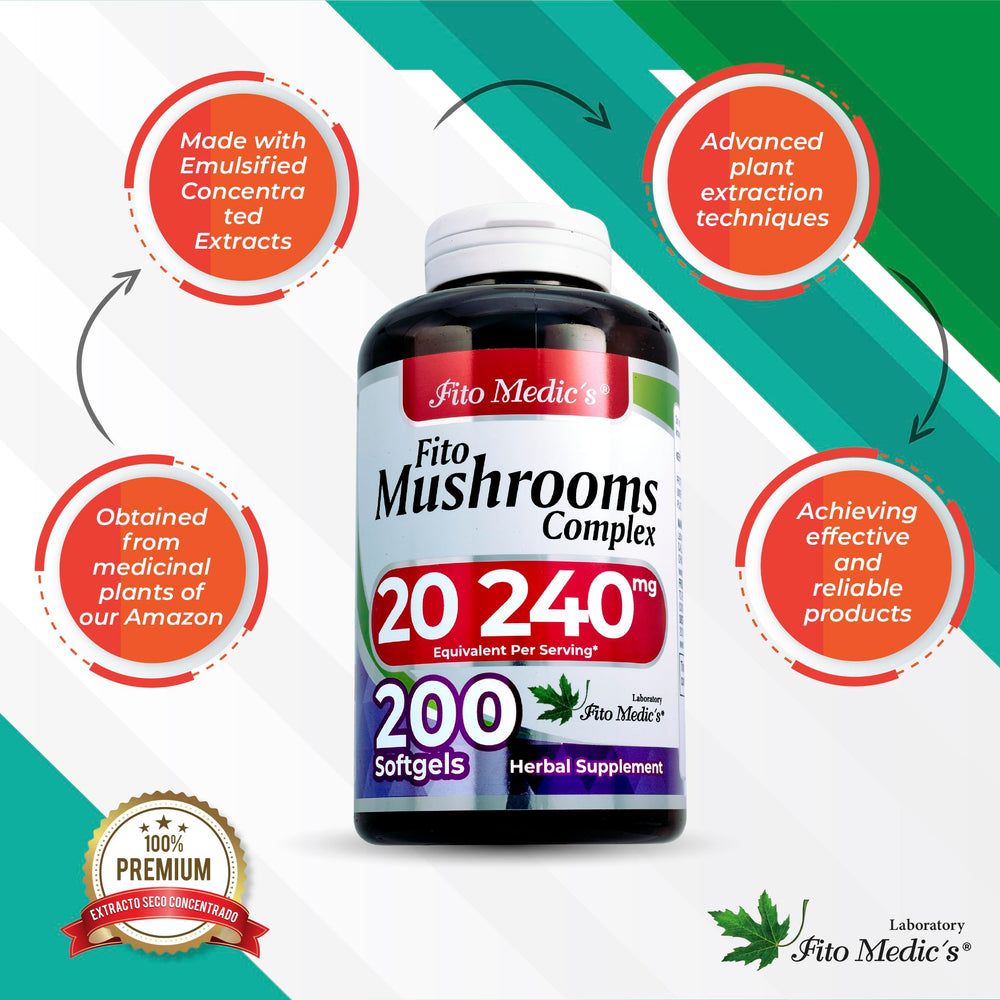 Ingredient highlights and natural mushroom extracts