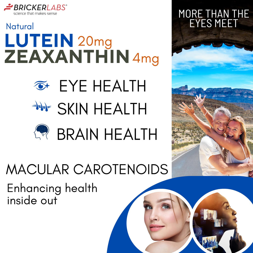 Natural lutein and zeaxanthin capsules