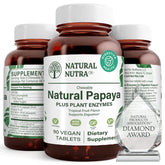 Natural Nutra Papaya chewable enzyme tablet for digestion