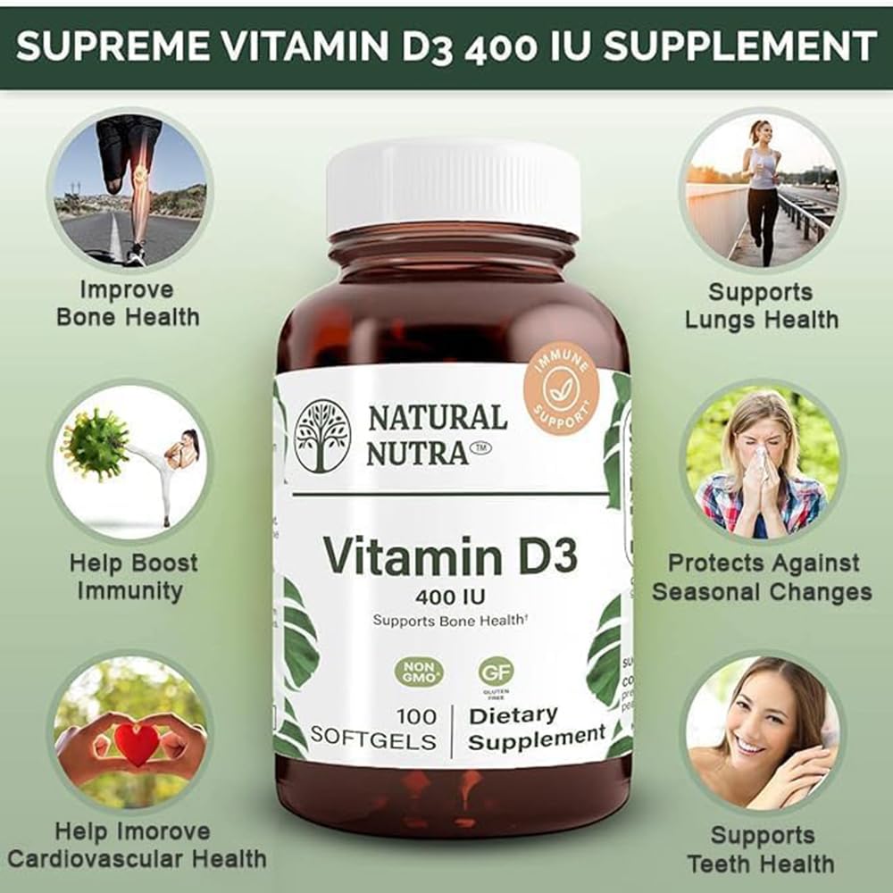 Vitamin D3 immune support and cardiovascular health