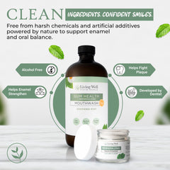Natural oral care duo packaging