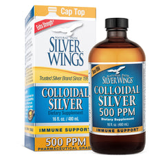 Natural Path Silver Wings Colloidal Silver 500ppm 16 oz bottle
