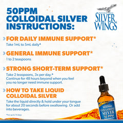 Independent lab testing verification for Silver Wings colloidal silver