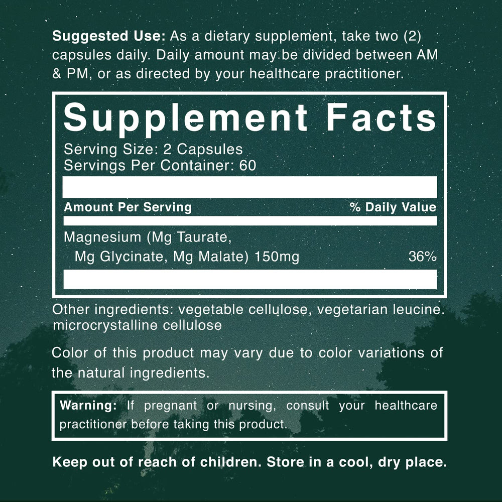 Natural Rhythm magnesium glycinate capsule suggests gentle digestion and comfort.