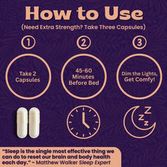 Capsule close-up of the Natural Sleep Aid formula