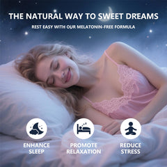 Packaging label for Malvjun Sleep Gummies