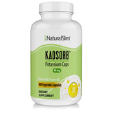 NaturalSlim Kadsorb potassium citrate gluconate 99 mg bottle with 400 capsules