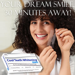 Smile after 1st treatment showing subtle whitening results