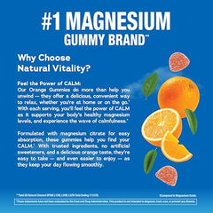 Pour shot shows easy daily use with Natural Vitality Calm gummies
