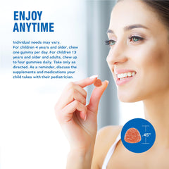 Close-up texture of Natural Vitality Calm gummies inviting mindful moments