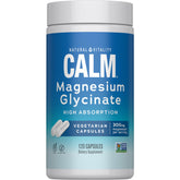 NATURAL VITALITY Calm Magnesium bottle label - 120 CT