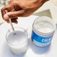 Recyclable packaging materials of CALM bottle