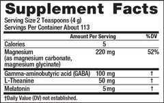 GABA and L-theanine icons for CALM Sleep