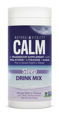 Natural Vitality Natural Calm Calmful Sleep Mixed Berry 6 oz bottle front