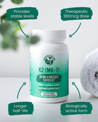 Natural MK-7 derived from fermented chickpeas for Vitamin K2