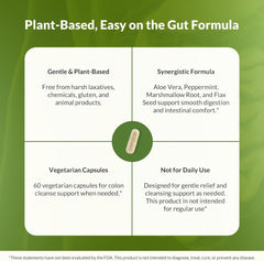 Flax seed highlighting fiber and omega-3 support