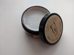 Natural whitening toothpaste powder texture