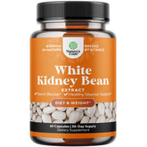 Hero image of natural white kidney bean extract bottle