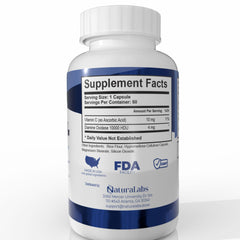 Product packaging highlighting non-GMO, gluten-free, and USA-made