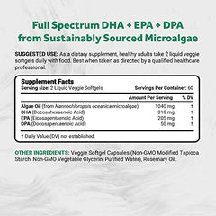 Close-up of Naturalis vegan Omega-3 algae oil capsules
