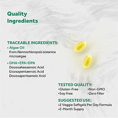Graphic showing full spectrum omega-3 DHA, EPA and DPA