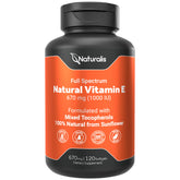 Naturalis Sunflower Vitamin E bottle with label