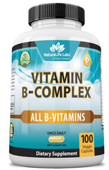 NaturaLife Labs Vitamin B-Complex bottle label