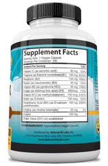 Vegan, Non-GMO, Gluten Free icons on NaturaLife packaging