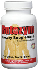 Naturally Vitamins Rutozym 240 count bottle front view