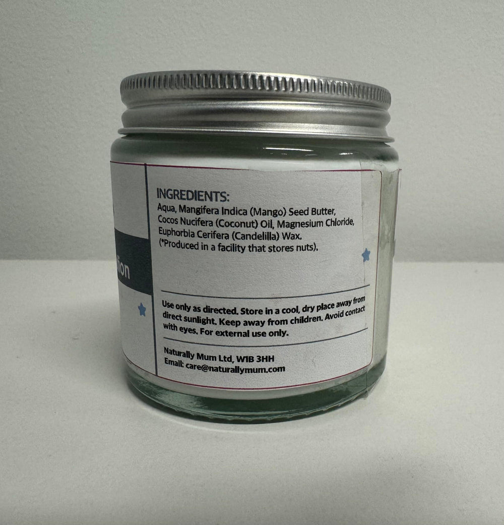 Eco-friendly recyclable packaging for NaturallyMum lotion