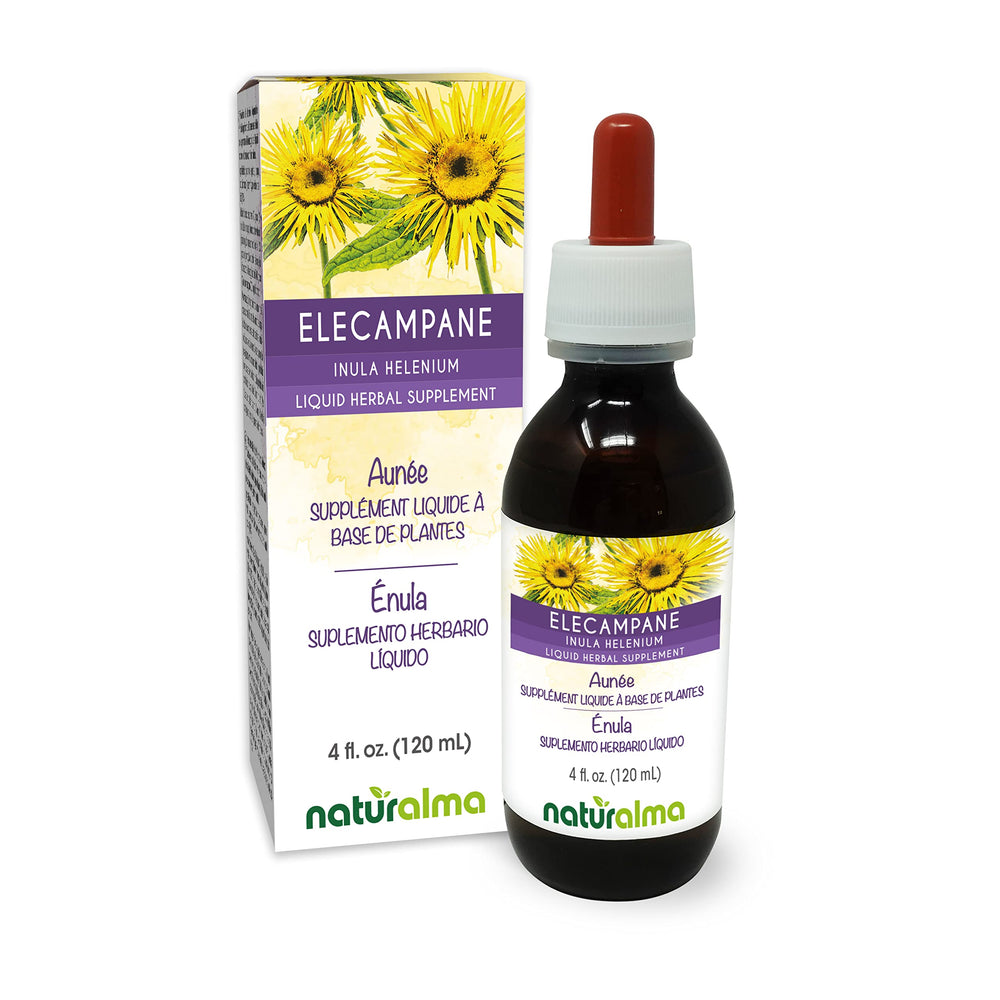 Naturalma Elecampane tincture bottle 4 fl oz with label