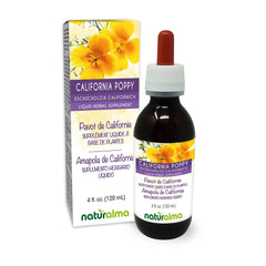 Naturalma Eschscholzia alcohol-free tincture bottle, 4 oz