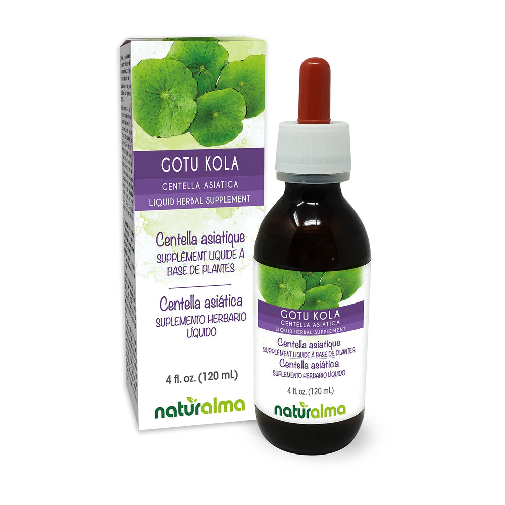Naturalma Gotu Kola tincture bottle 4 oz