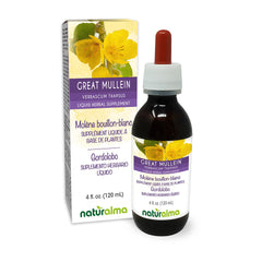 Naturalma Great Mullein tincture bottle with dropper