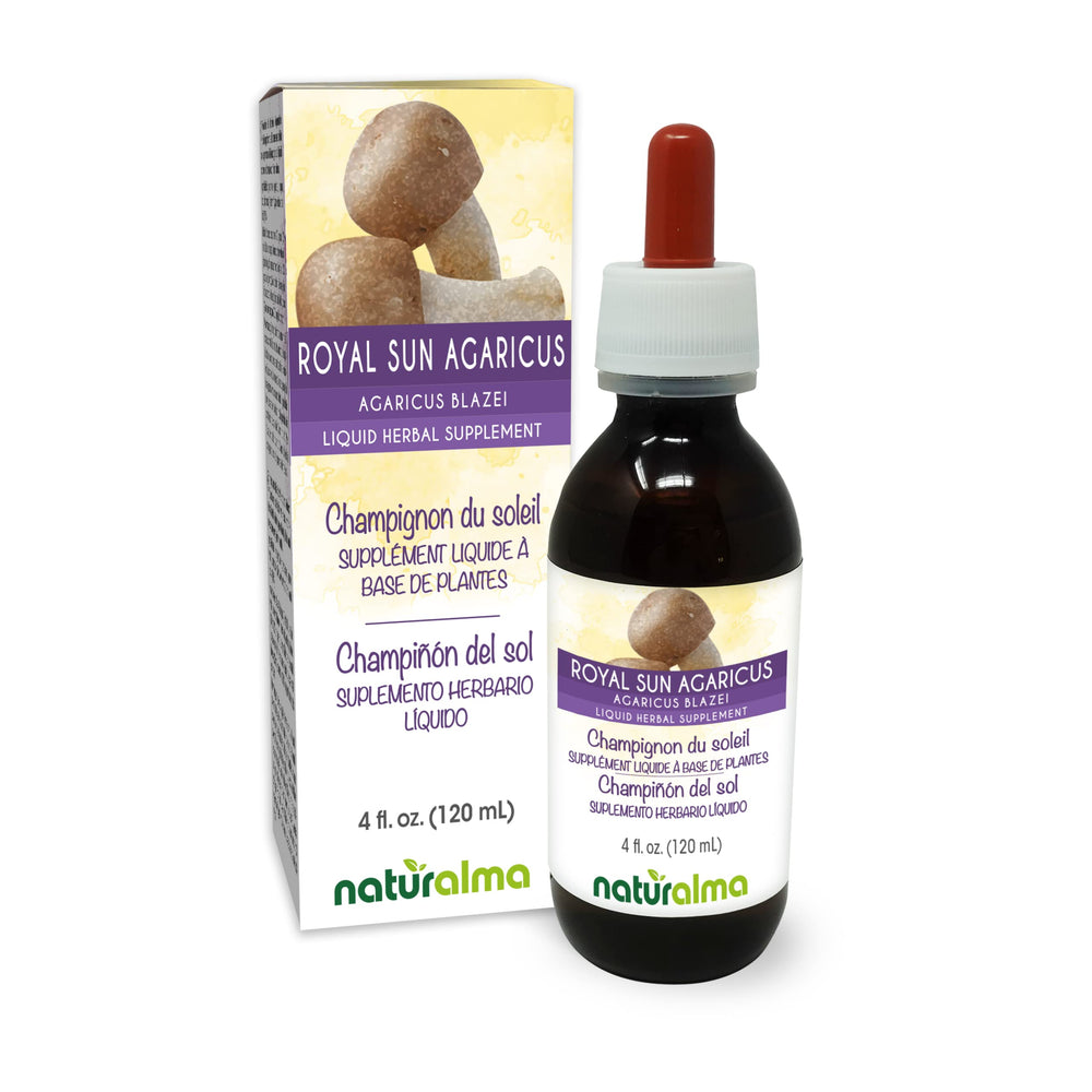 Bottle of Naturalma Royal Sun Agaricus tincture, 4 fl oz