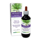 Front view of Naturalma Saw Palmetto tincture bottle with label