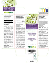 Bottle of Capsella bursa-pastoris tincture showing 6.76 fl oz